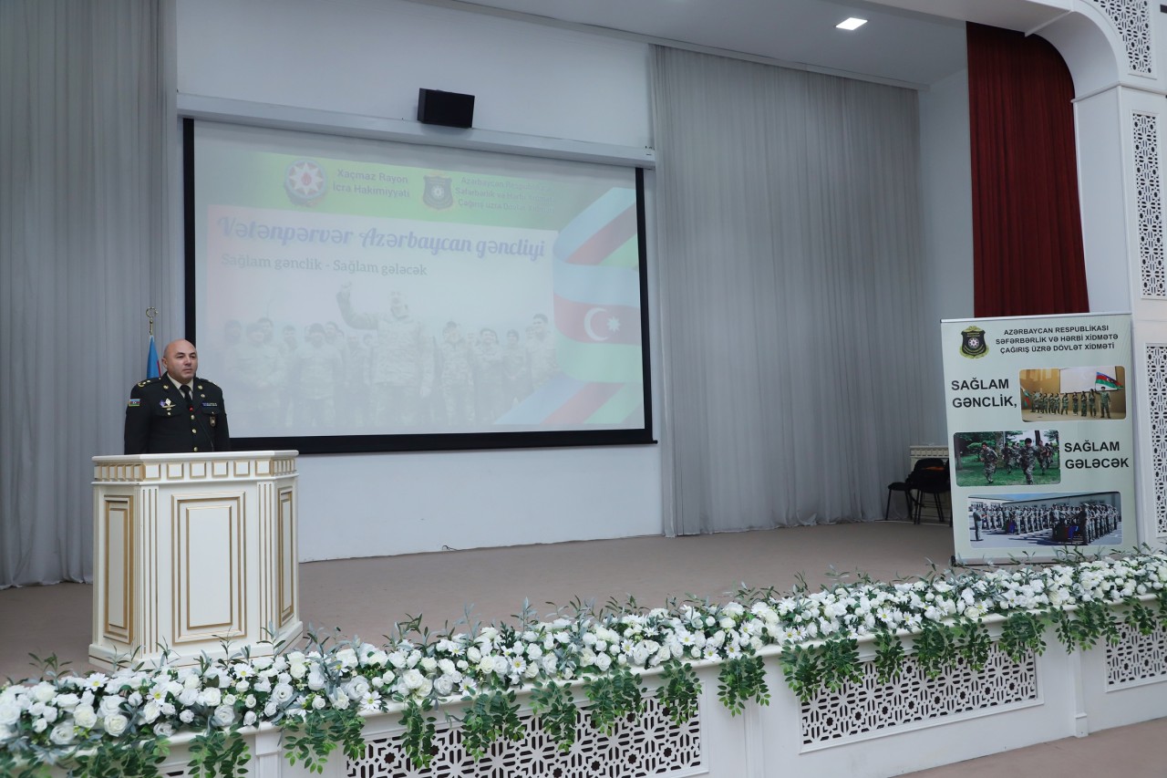 Dövlət Xidməti Xaçmazda gənclər üçün tədbirlər keçirdi - FOTOLAR